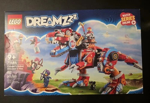 Lego Dreamzzz Cooper's Robot Dinosaur C-Rex #71484 917 Pieces