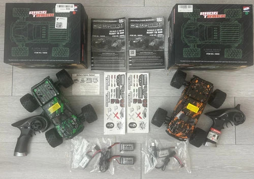 2/Two/Twins HAIBOXING 1:18 18859 4WD RC Off Road Trucks New Open Box L364 Bundle