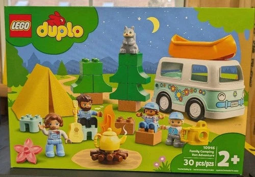 Lego Duplo 10946 Family Camping Van Adventure Building kit 30 Pcs - Brand New!