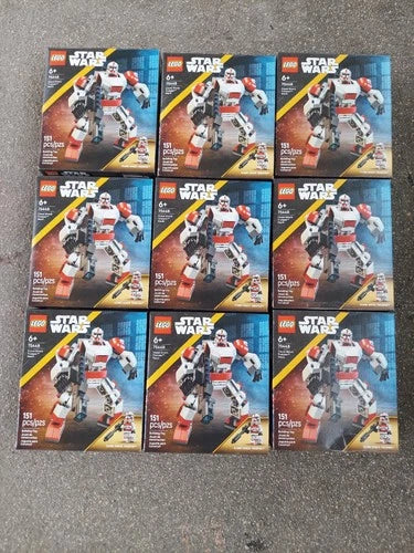 Lot of 9 LEGO® Star Wars TM Clone Shock Trooper™ Mech 75448 (NewInBox)