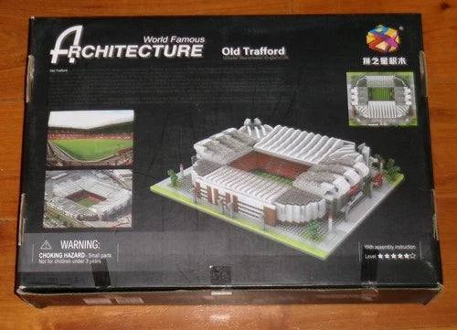 PZX World Architecture 9912-1 OLD TRAFFORD Nano Building Set 3800 Pieces NEW