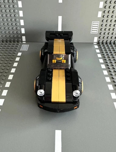 LEGO SPEED CHAMPIONS 1974 PORSCHE 911 TURBO 3.0 CUSTOM BLACK GOLD #75895 NEW