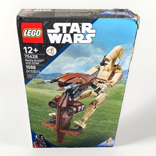 LEGO 75428 Star Wars Battle Droid w/ STAP 1088 Pzs/ Damaged Box