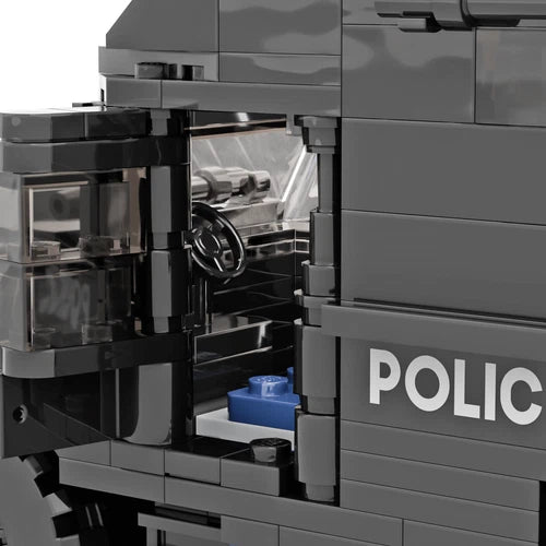 Police S.W.A.T Armored Vehicle/Truck - Custom Printed - Building Set - AFOL MOC