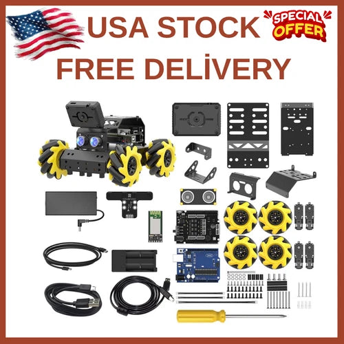 LewanSoul Robotic Kit for Arduino Robot Car AI Camera Vision Recognition Targ...