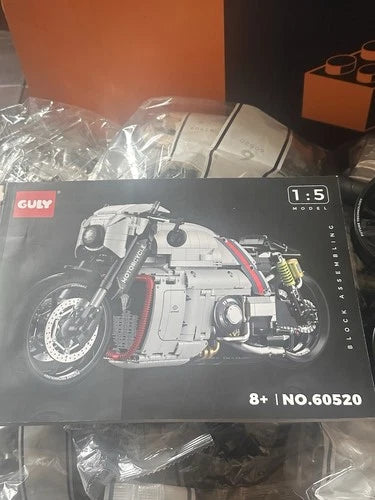 UNCLE BRICK Motorcycle Building Block Set 1:5 Model 60520
