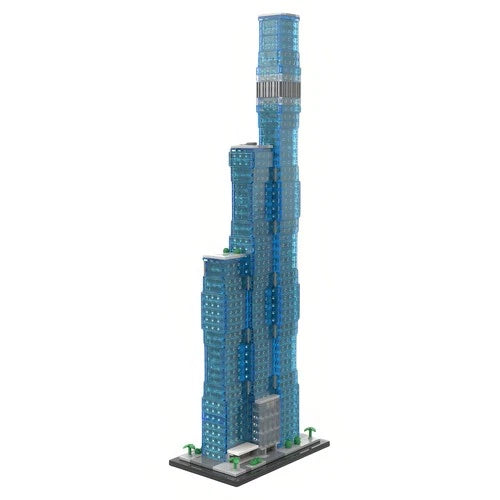 MOC-256851 St. Regis Chicago 1:800 scale building blocks Toys Birthday Gift Set