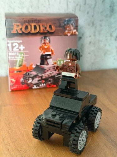 Travis Scott Rodeo Building Blocks Figure Set Canvasdon Limited Edition