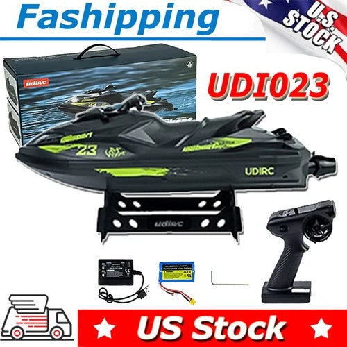 20KM/H Vortex Jet Boat Remote Control Boat Brushed RC Boat for Pools & Lakes Toy