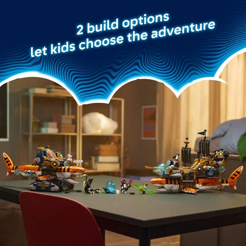 MEOW DREAMZzz Tiger Shark Tank Building Toy for Boys & Girls - Ages 9+ - Pretend