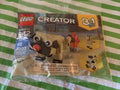 NEW POLYBAG 30542 LEGO CREATOR 2018 3 IN 1 PUG DOG/TURKEY/KOALA WITH 68 PIECES