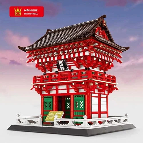 Wange Original The Niomon of Kiyomizu-Dera Temple of Kyoto Block Set 2409 pcs