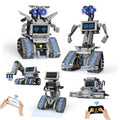 5 in 1 Johnny 5 Robot Building Kit, STEM Robot Building Set with APP & 2.4GHz