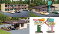 Walthers Cornerstone HO Scale Building Kit Vintage Motor Hotel & Restaurant