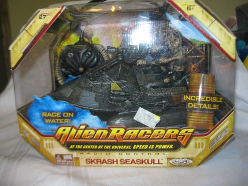 Alien Racers Skrash Seaskull R/C Radio Control Toy Boat