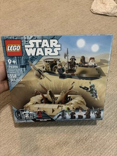 LEGO Star Wars 75396 Desert Skiff & Sarlacc Pit 558pc Exclusive Minifigure 2024