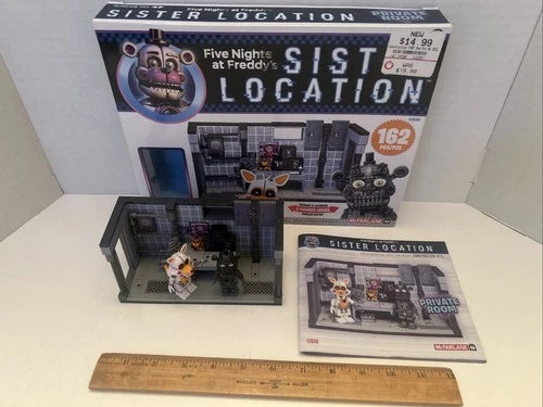 McFarlane Five Nights at Freddy's Sister Location PRIVATE ROOM 12826 Box Lolbit