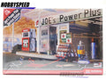 ACADEMY JOE'S POWER PLUS SERVICE STATION MODEL KIT 1/24 SCALE gas oil 15122 NEW