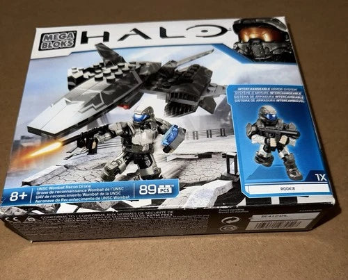 MEGA Bloks Halo UNSC Wombat Recon Drone Armor System 89pc Set CYY43