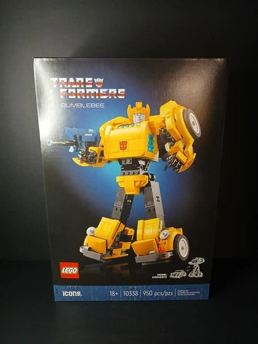 Lego (10338) Icons Transformer Bumblebee 950 Pcs \| Brand New Sealed