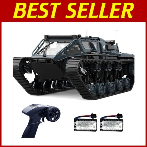 1:12 RC Tank Car Military Crawler Off-Road Truck, 4WD
