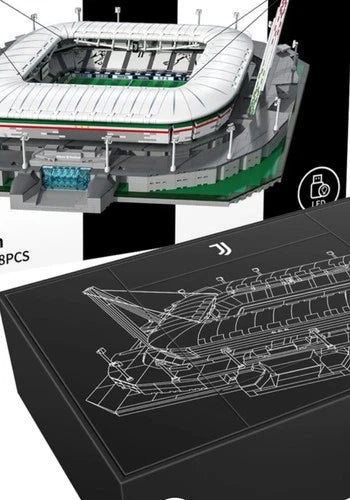 NEW CaDa Allianz Stadium Juventus C66021 - 3638 Pieces - Building Blocks Set