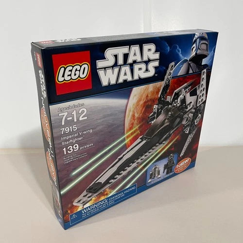 LEGO Star Wars 7915 Imperial V-wing Starfighter Set New Sealed Retired