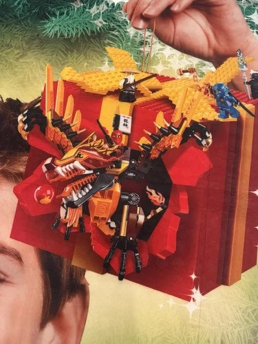 MEOW Ninjago Store Display Banner Christmas Gift RARE