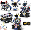 HPROMOT STEM Robot Building Kit for Kids Ages 6-16 \| 603 PCS 5-In-1 \| 4 Control