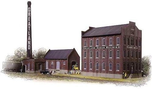 Walthers 933-3092 HO Greatland Sugar Refining Building Kit