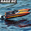 RAGE RC SuperCat MX V2 Electric Micro RTR Boat Catamaran Speed Pool Pond Hobby