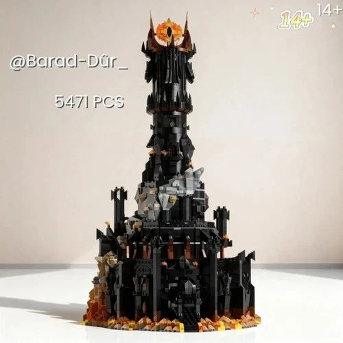 NEW 10333 Lord of the Rings - Barad-dur Tower (5,471 PCS) Building Block