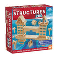 KEVA Structures 200 Wood Building Planks Set - Building Toy Includes 200 Wood...