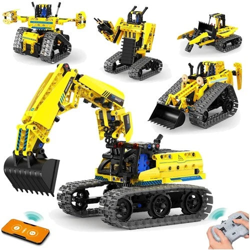 App-Controlled RC Excavator - Educational Engineering Set