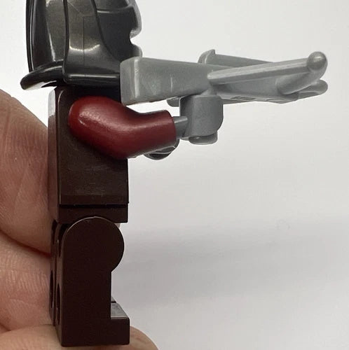 LEGO Lord of the Rings Minifigure - Uruk-Hai Helmet Lot of 4 - LOR007 Damaged
