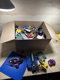 MEOW Mixed Bricks Plates Parts Bulk Lot 13 Pounds Mixed Colors and Themes
