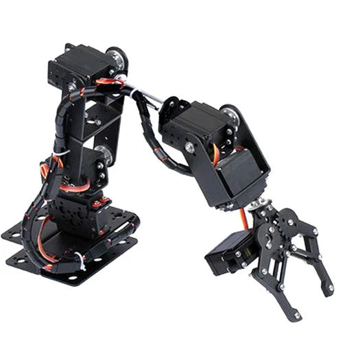 6DOF Robot Mechanical Arm Kit DIY Claw Manipulator Kit for Arduino STEM
