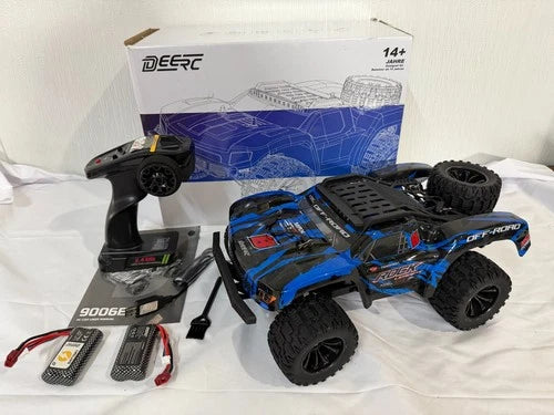 DEERC 1/12 RC Car 45KPH 4WD High Speed Short Course RC Truck All Terrain Remote