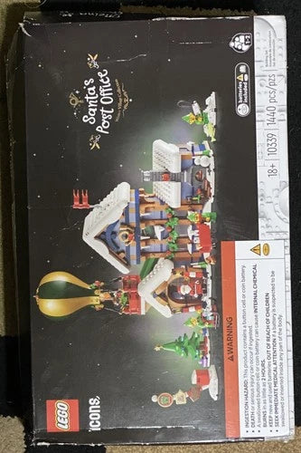 LEGO Icons Santa's Post Office Building Set 10339 - Damage Sealed box