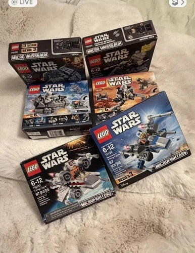 MEOW Star Wars 6 Sets Lot