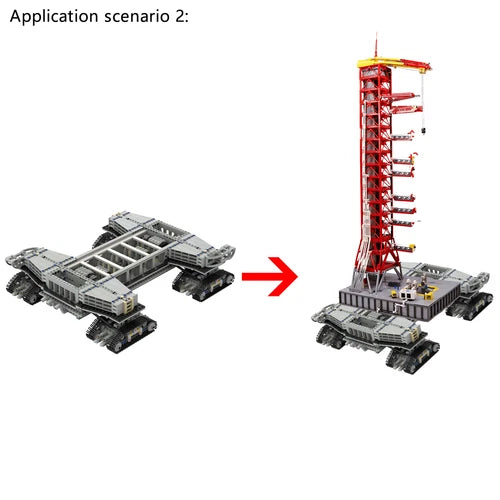 MOC: Crawler Transporter Model 2365 Pieces Toys Building Set for Chsristmas Gift