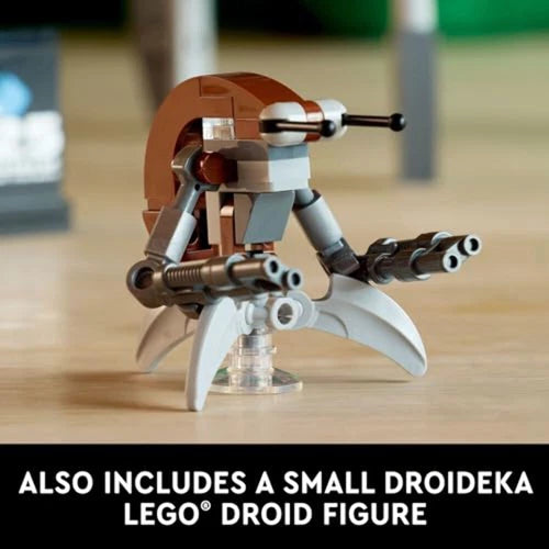 LEGO Star Wars Droideka Model for Build and Display, Collectible Brick Built Des