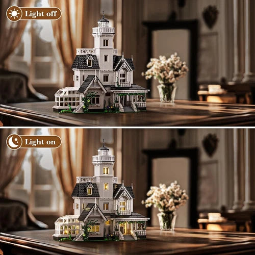 Magic House Building Set with LED Light, Owens House Blocks Toy, Creator Archite