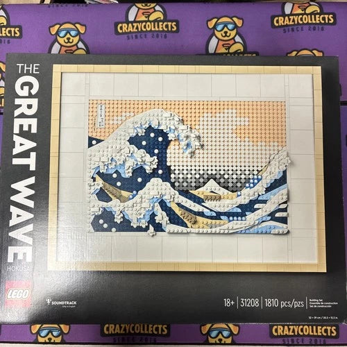 LEGO 31208 ART Hokusai – The Great Wave (1810 pcs) - New!