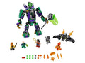 MEOW 76097 Lex Luthor Mech Takedown 100% Complete All 5 Minifigures DC Retired