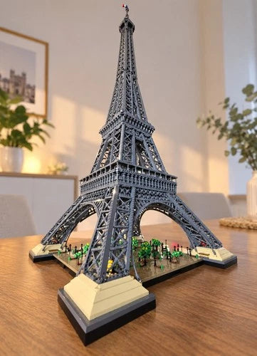 10,001-Piece Eiffel Tower Building Block Set Unbranded No Box