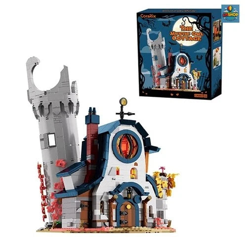 The Owl House 1410PCS Building Bricks TVSeries Fantasy Cottage Display Model Box