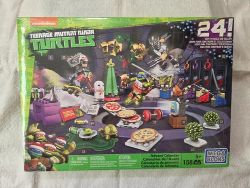 Mega Bloks TMNT Teenage Mutant Ninja Turtles Advent Calendar Set NEW SEALED BOX