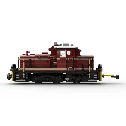 Modubrix V60 German Shunter Locomotive 707 PCS Building Toys MOC-191187