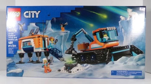 LEGO City 60378 Arctic Explorer Truck And Mobile Lab Set 736 Pieces New Sealed